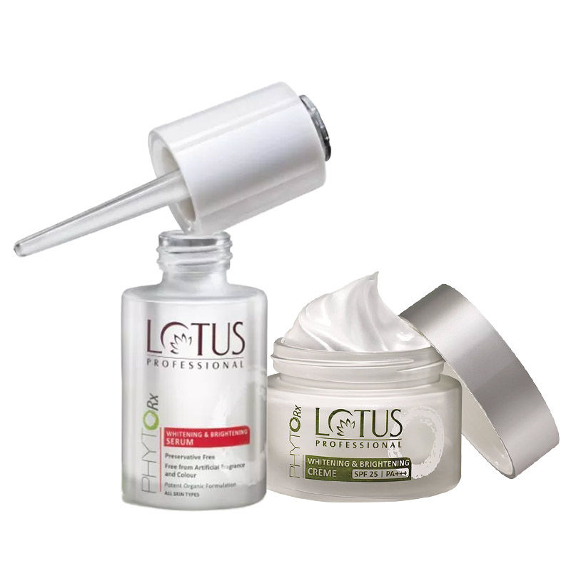 Lotus Professional PhytoRx Whitening & Brightening Crème & Serum Combo