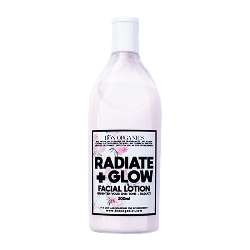 Bon Organics Radiate & Glow Facial Lotion