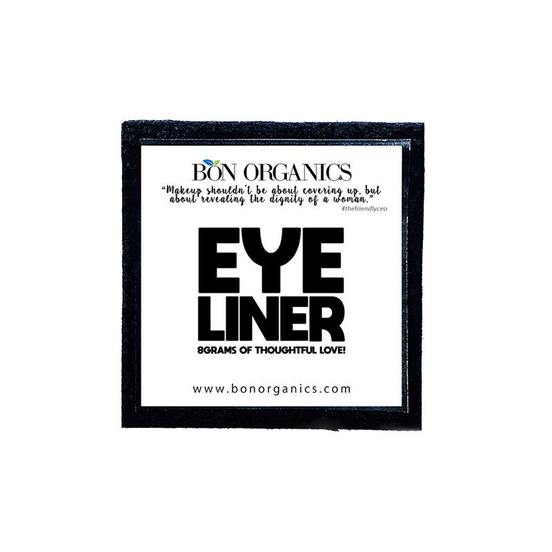 Bon Organics Mid Night Eye Liner (Black)
