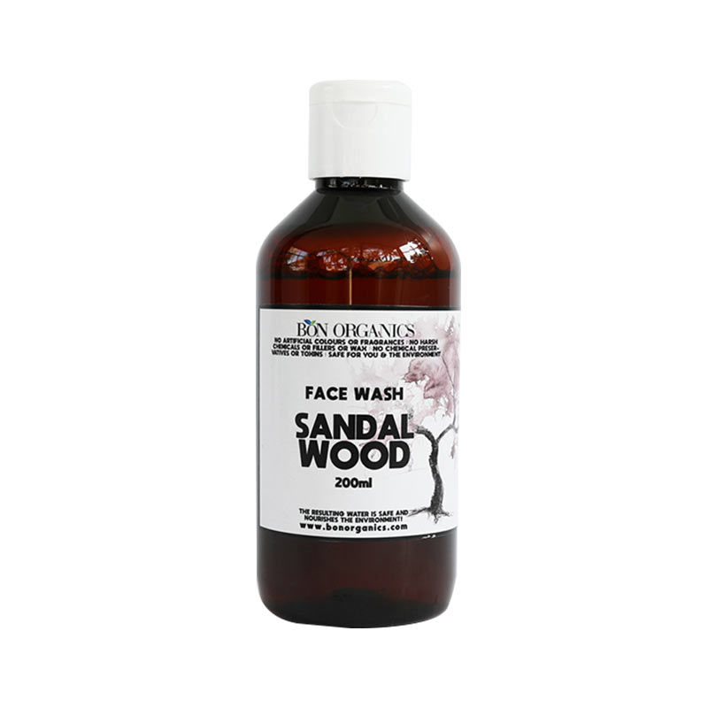 Bon Organics Rich Sandalwood Face Wash
