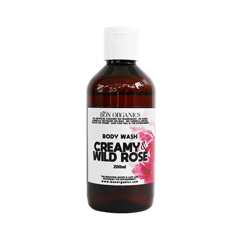 Bon Organics Wild Rose & Creamy Rose Body Wash
