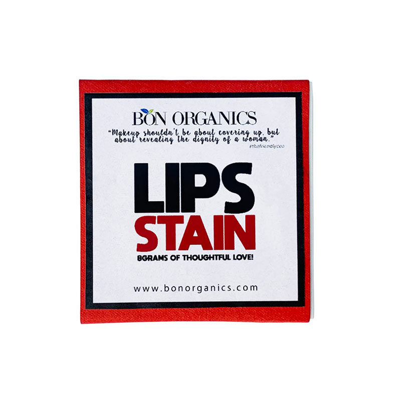 Bon Organics Lip Stains - Strawberries