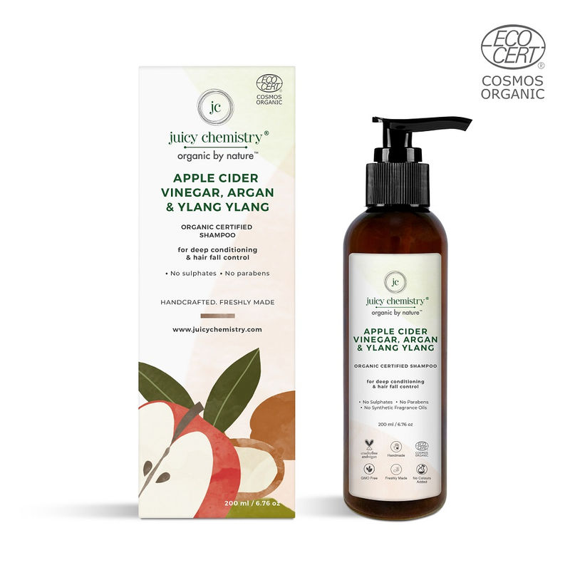 Buy Juicy Chemistry Apple Cider Vinegar, Argan & Ylang Ylang Organic