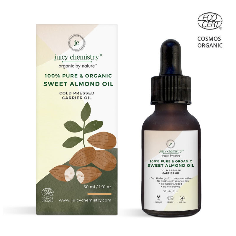 Juicy Chemistry 100% Organic Sweet Almond Cold Pressed ...