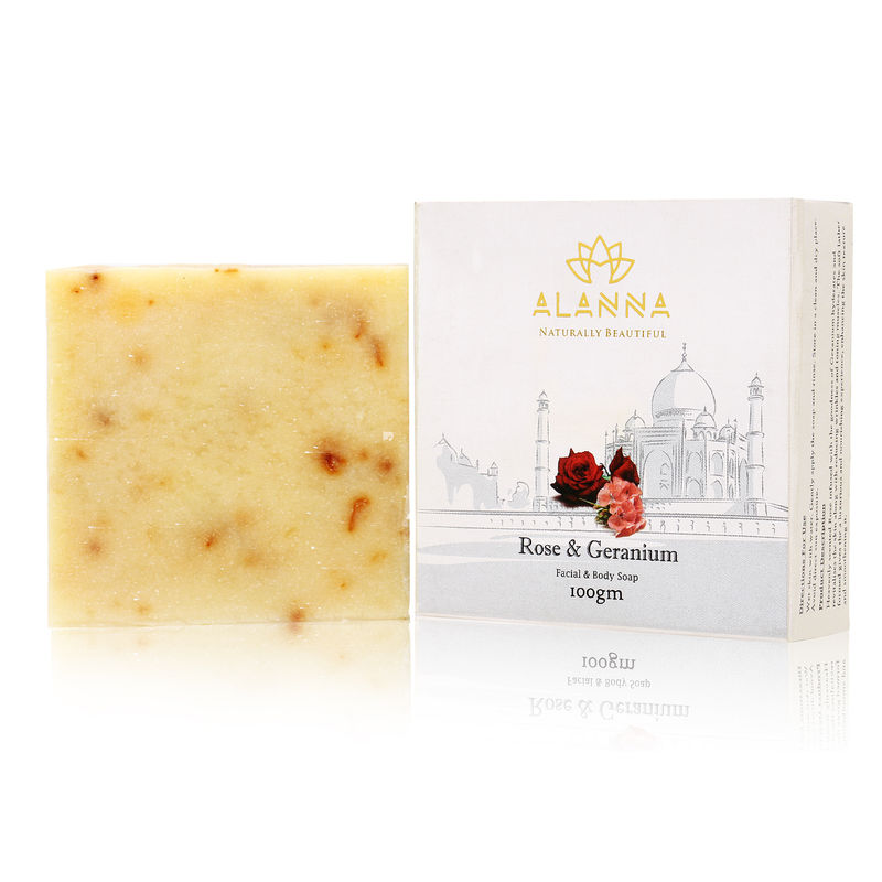 Alanna Rose & Geranium Facial & Body Soap