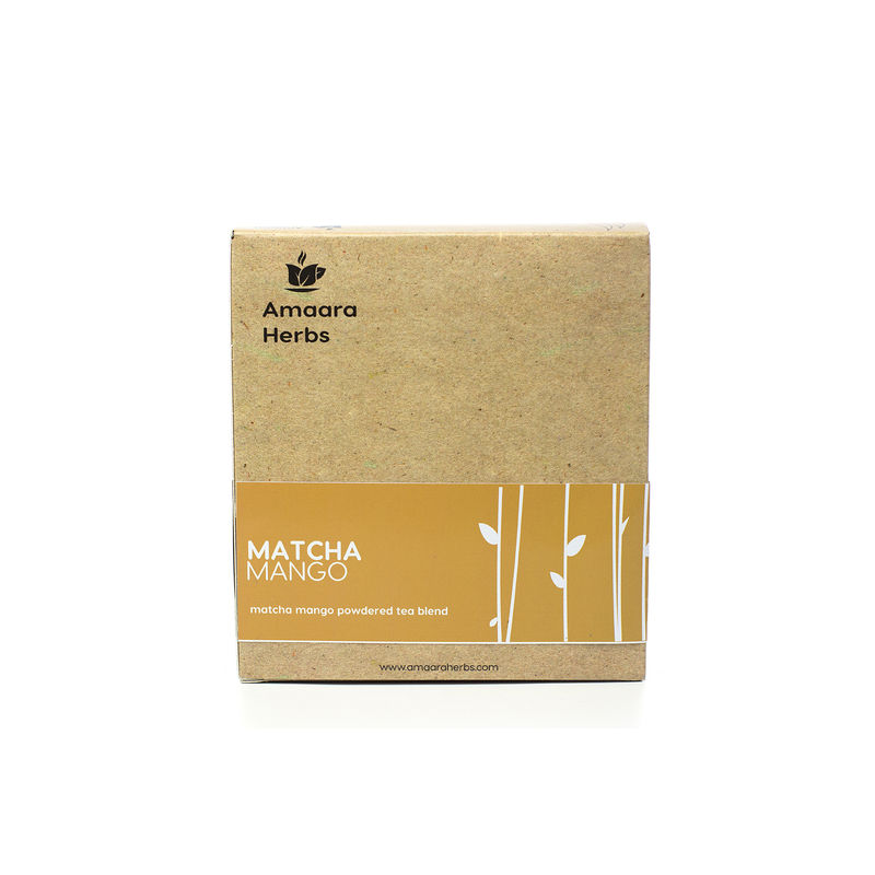 Amaara Herbs Matcha Mango Powdered Tea Blend