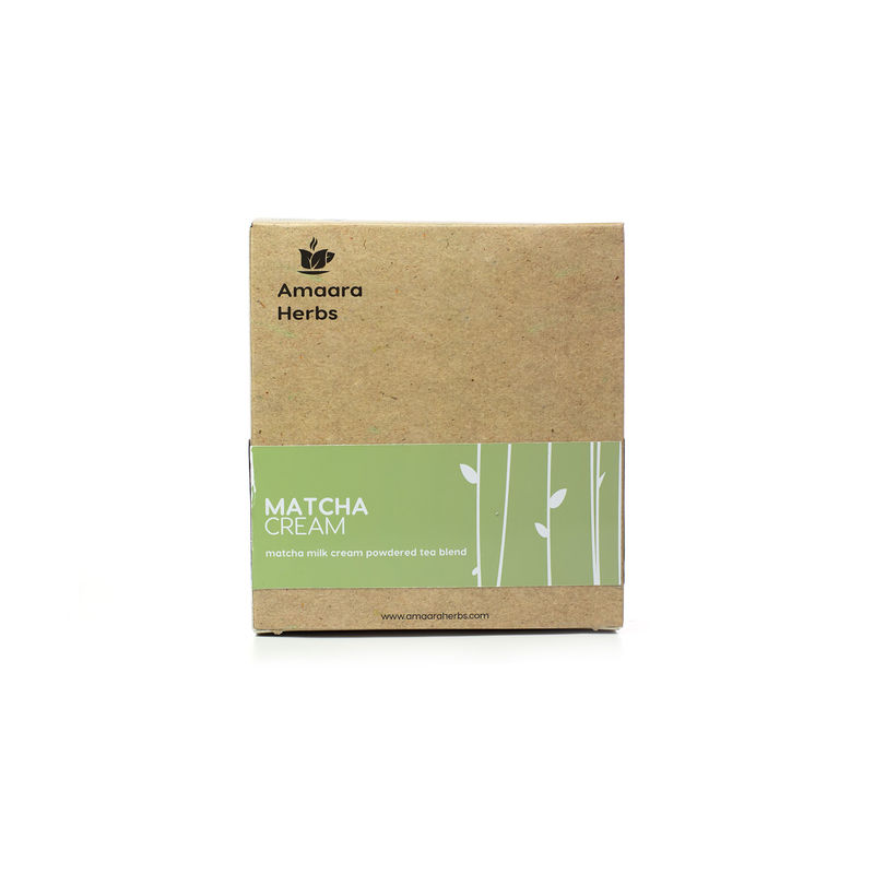 Amaara Herbs Matcha Cream Powdered Tea Blend