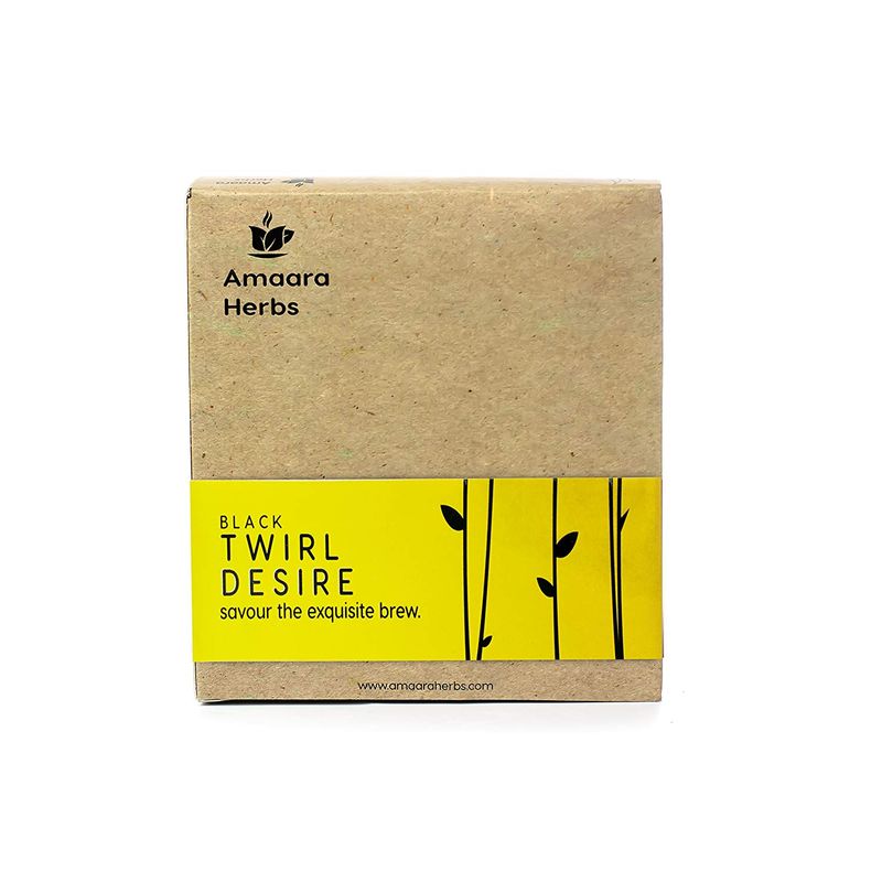 Amaara Herbs Black Twirl Desire Tea
