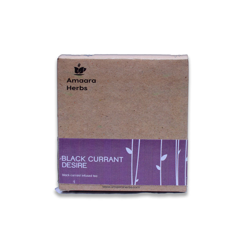 Amaara Herbs Black Currant Desire 25 Tea Bags