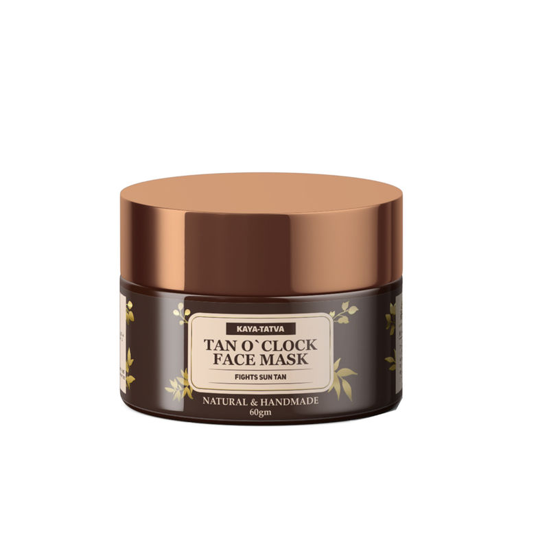 Ang-Tatva Tan O'clock Face Mask