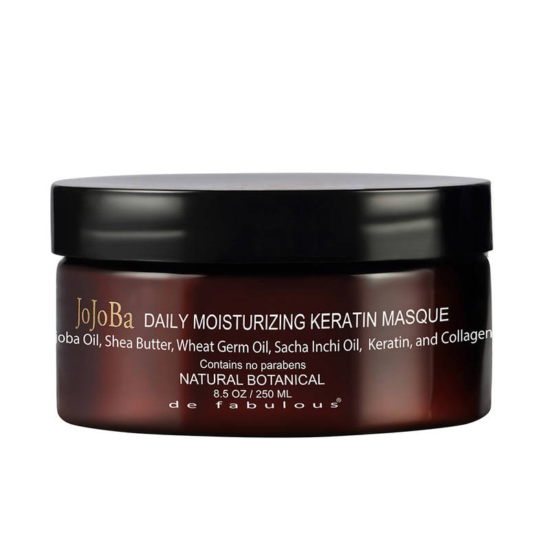 Series Jojoba Keratin Shampoo – 250ml (8,5 Fl.oz.) Für Normales Bis Dickes Haar, Mit Vitaminen Und Omega-3