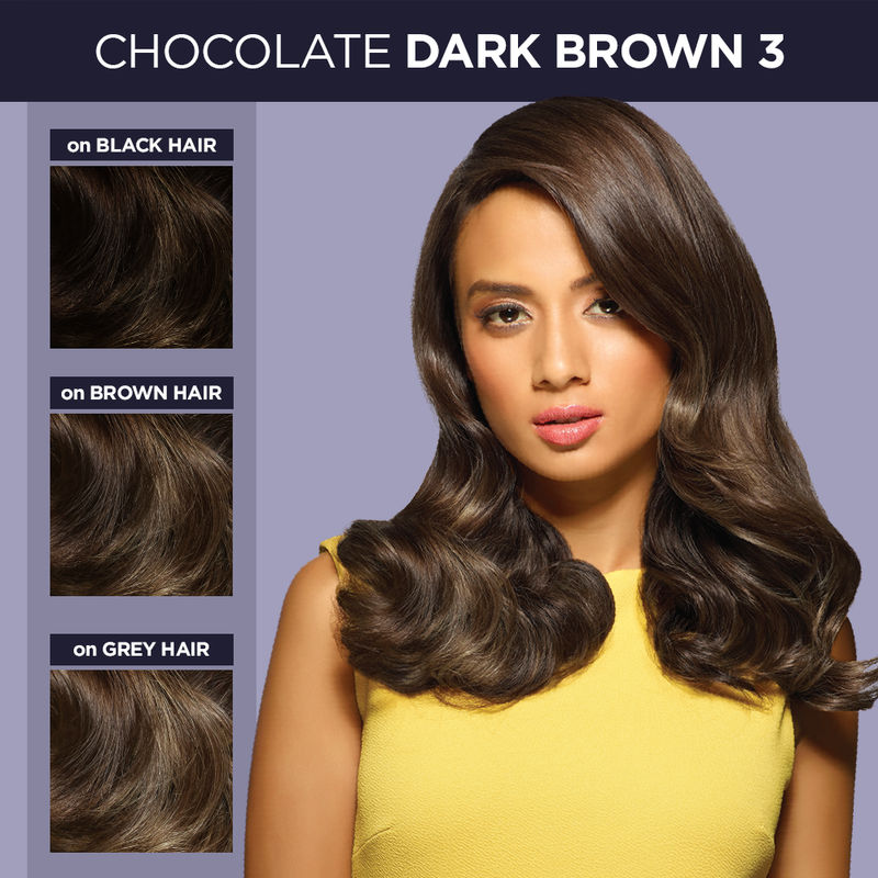 Bblunt Salon Secret High Shine Creme Hair Colour Chocolate Dark Brown 3