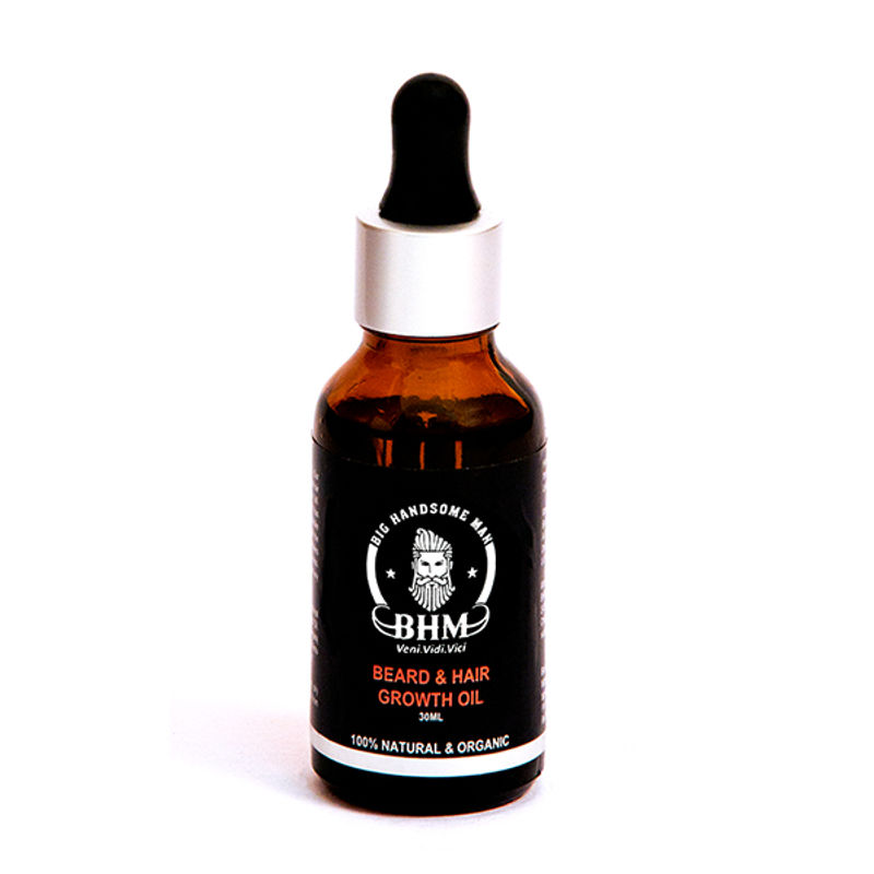Big Handsome Man Beard & Hair Growth Oil
