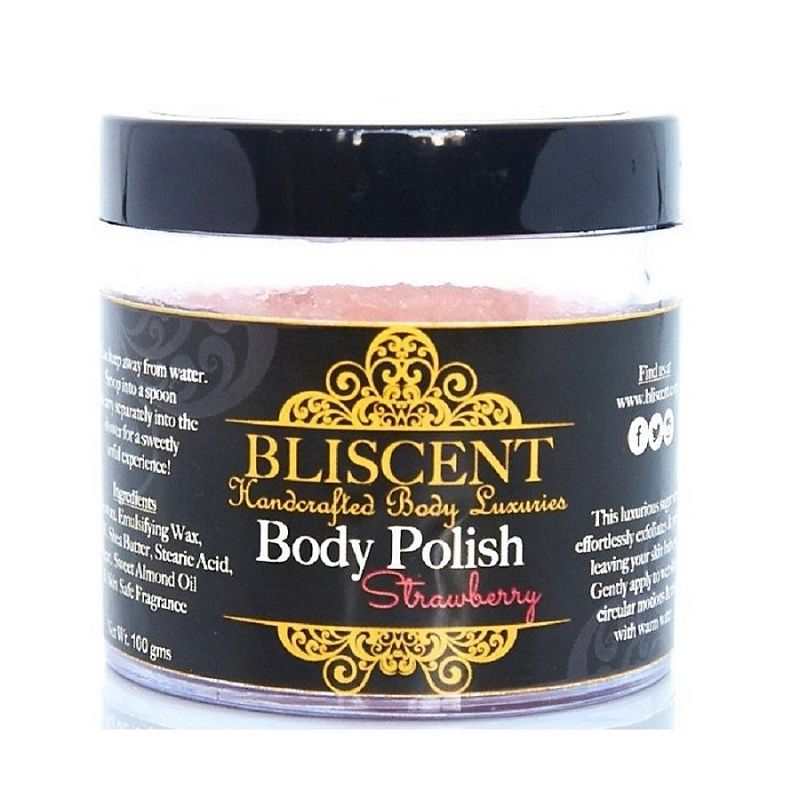 BLISCENT Strawberry Body Polish