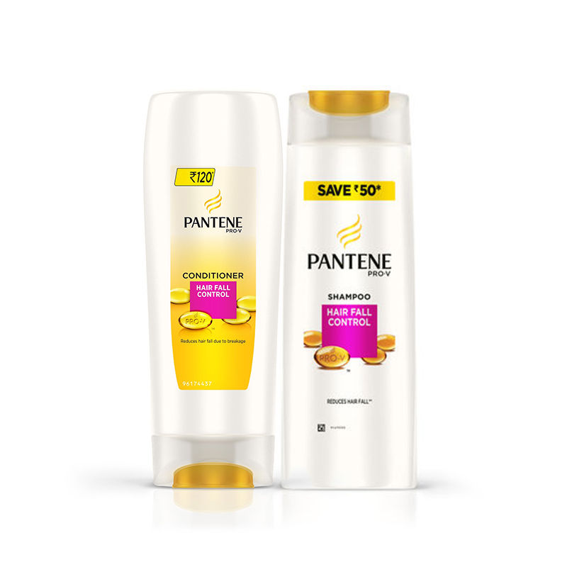 Pantene Pro V Hair Fall Control Shampoo Save Rs50 Conditioner