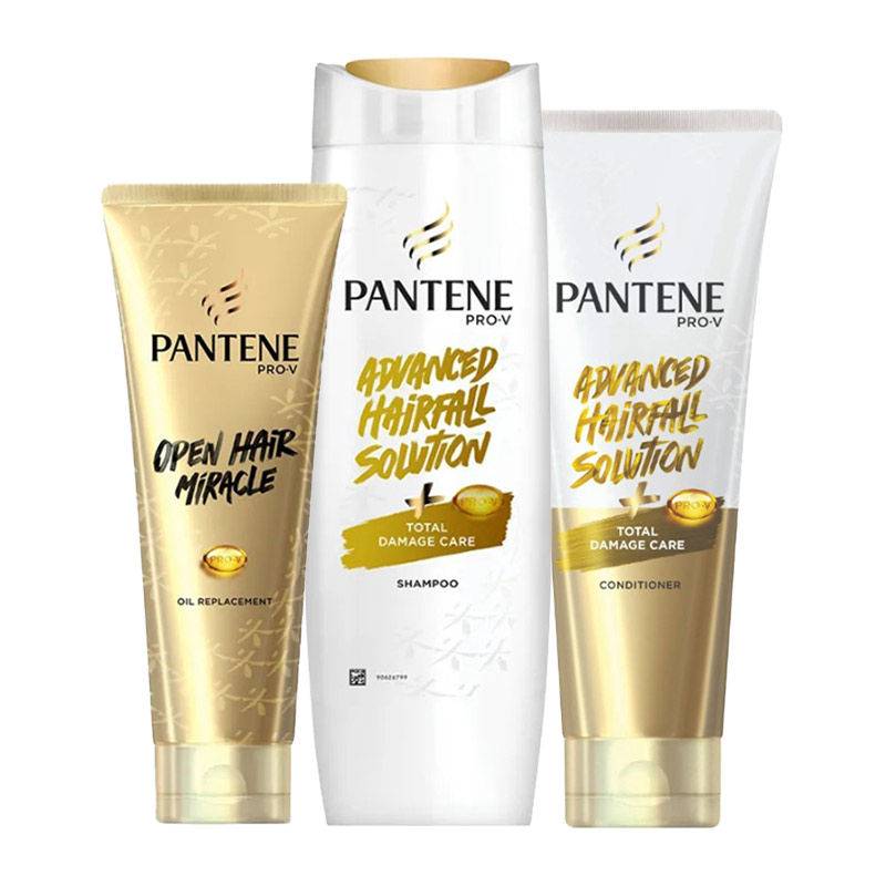 Pantene Open Hair Miracle Shampoo With Advanced Hair Fall Solution