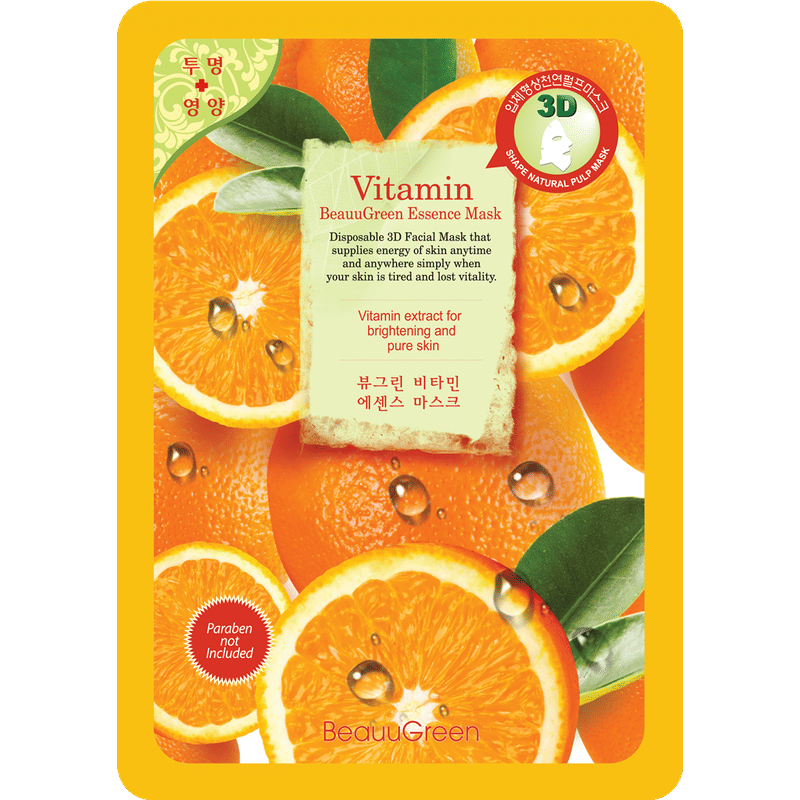 BeauuGreen Essence Mask - Vitamin