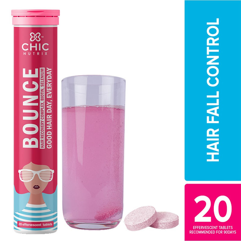 Chicnutrix Bounce Hrc Biotin Selenium Good Hair Day Everyday Raspberry 20 Effervescents Buy Chicnutrix Bounce Hrc Biotin Selenium Good Hair Day Everyday Raspberry 20 Effervescents Online At Best Price In India Nykaa