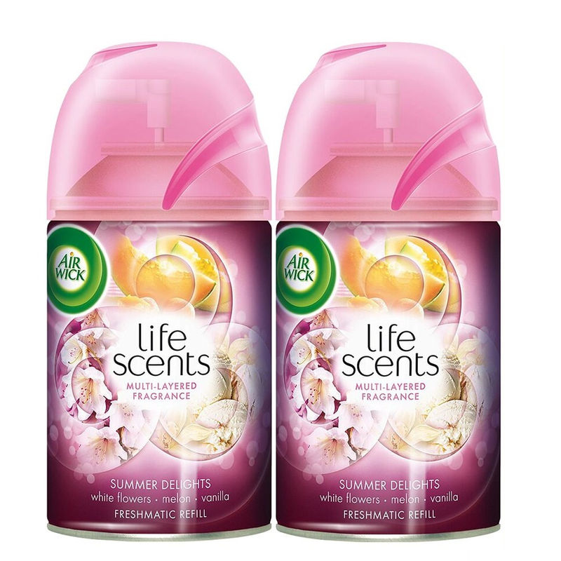 Airwick Freshmatic Refill Life Scents Summer Delights Pack Of 2