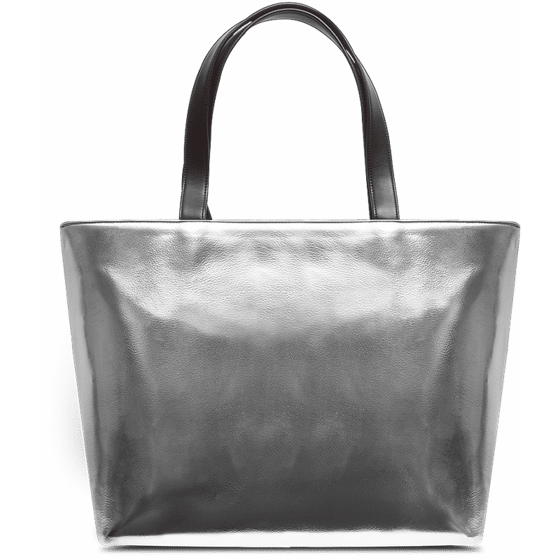 Buy DailyObjects Silver Metallic Fatty Tote Bag Online