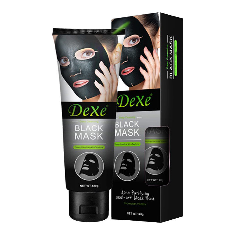 Dexe Acne Purifying Peel Off Black Mask Buy Dexe Acne Purifying Peel Off Black Mask Online At Best Price In India Nykaa