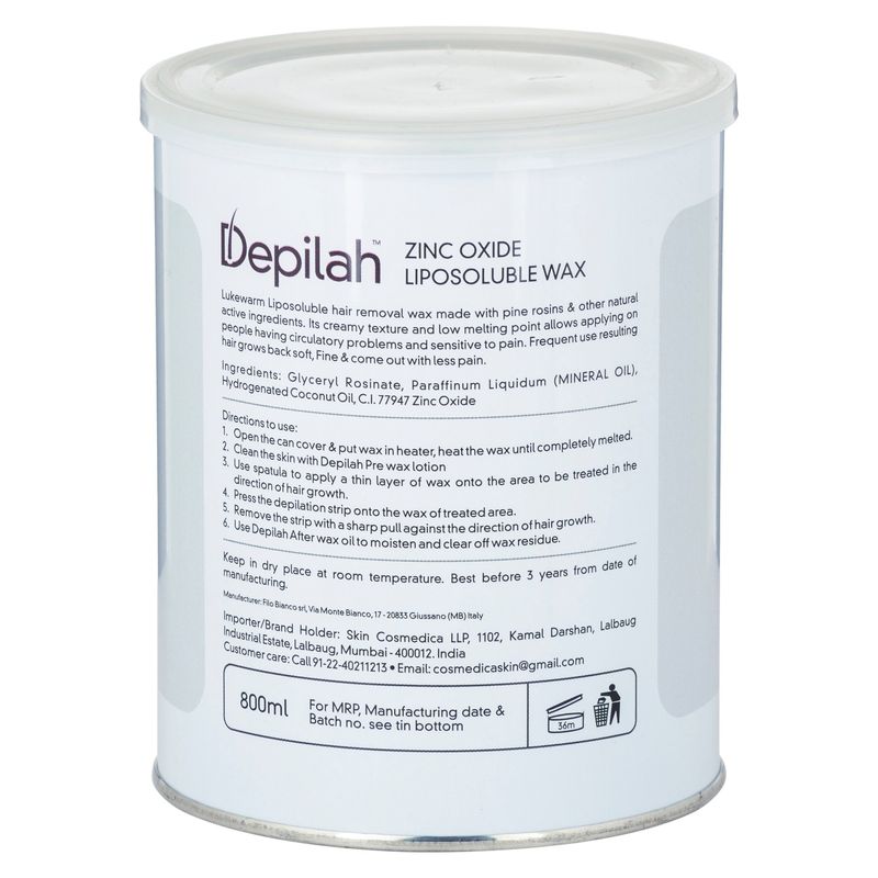 Depilah Zinc Oxide Liposoluble Wax At Nykaa Com