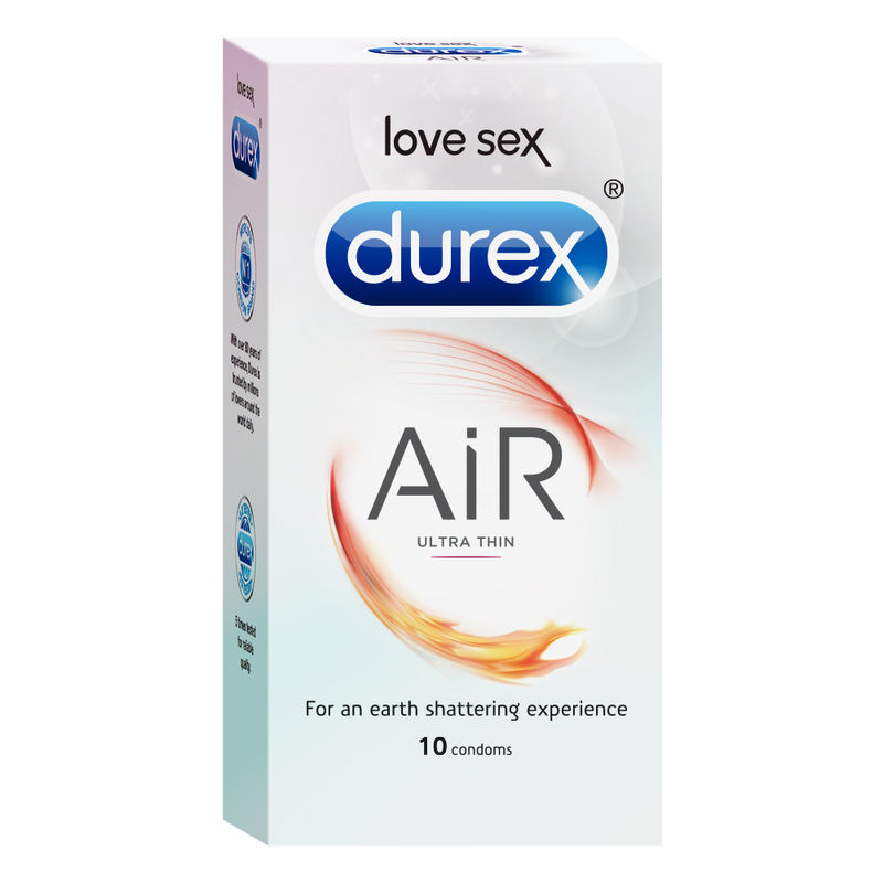 Durex Ultra Thin Condoms For Men - Air 10 Units.