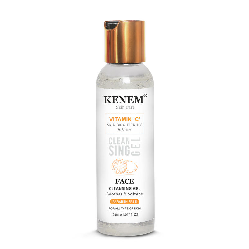 Kenem Vitamin C Skin Brightening & Glow Face Cleansing Gel