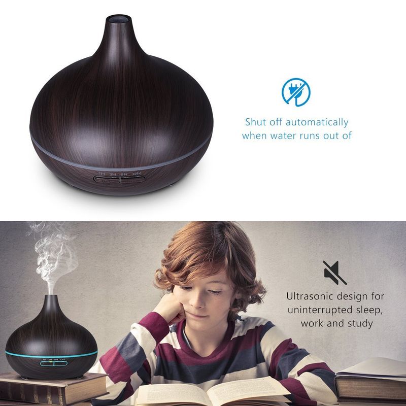 Kenem Swiss Dark Wood Vaneer Aroma Diffuser