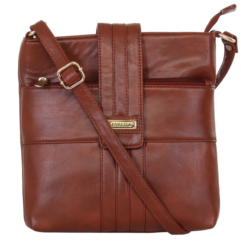 ESBEDA Brown Color Slouchy Chic Handbag for Women At Nykaa Fashion - Your Online Shopping Store