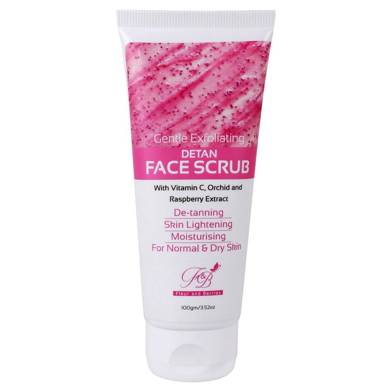 Fleur and Berries Detan Face Scrub