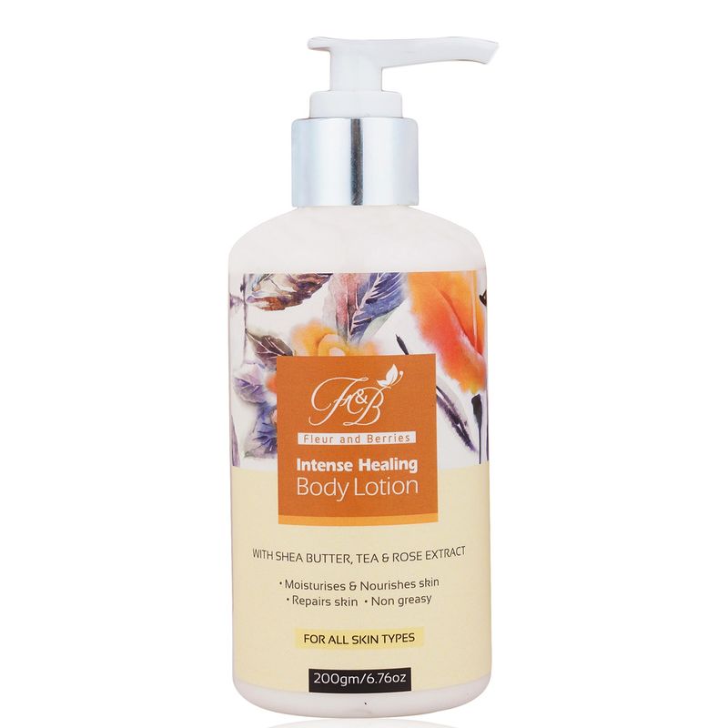 Fleur and Berries Intense Healing Body Lotion (Tea and Rose Extract)