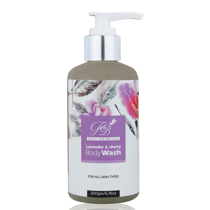 Fleur and Berries Lavender and Cherry Body Wash