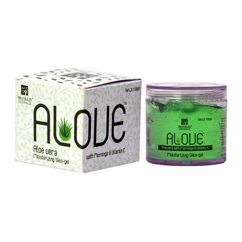 Franklin Herbels Aloe Vera Gel With Moringa & Vitamin E