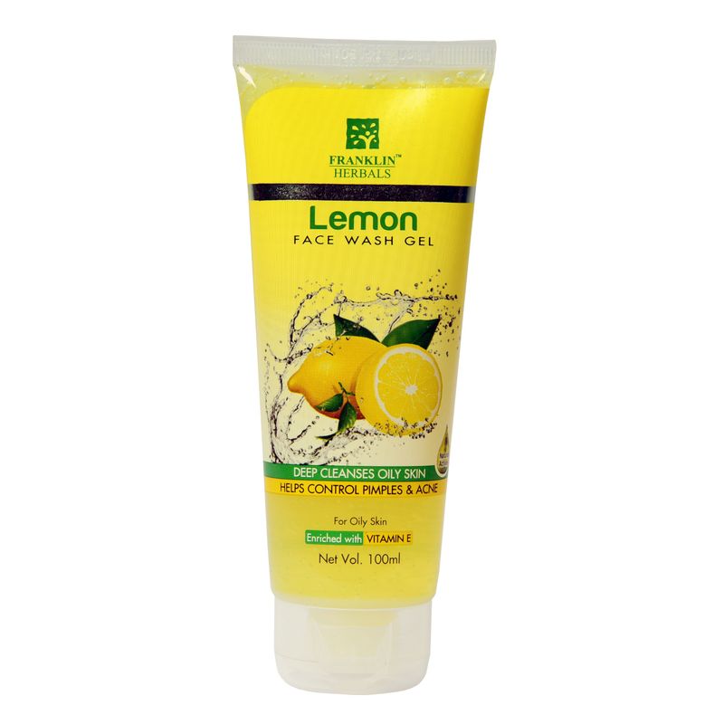 Franklin Herbals Lemon Face Wash Gel