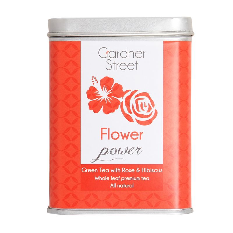 Gardner Street Flower Power Whole Leaf Green Tea Bags