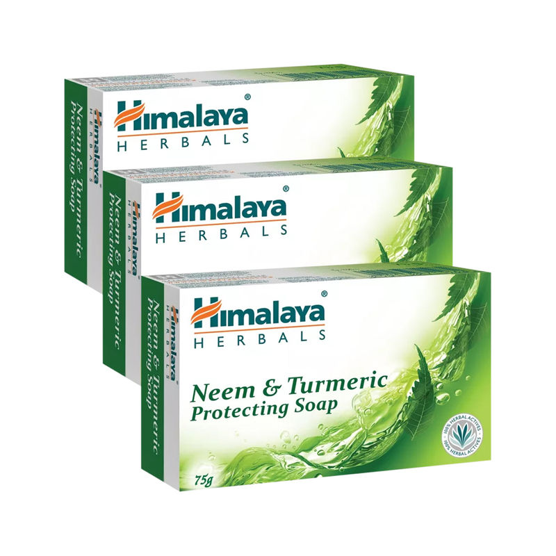 Himalaya Herbals Neem Turmeric Soap Pack Of 3 Buy Himalaya Herbals Neem Turmeric Soap Pack Of 3 Online At Best Price In India Nykaaman