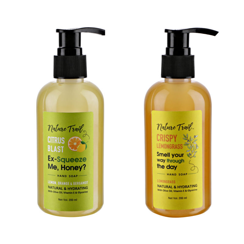 Nature Trail Citrus and Lemongrass Hand Soap Combo