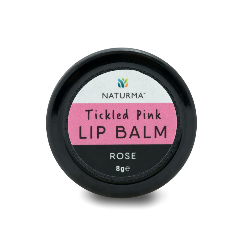 Naturma Tickled Pink Organic Rose Lip Balm