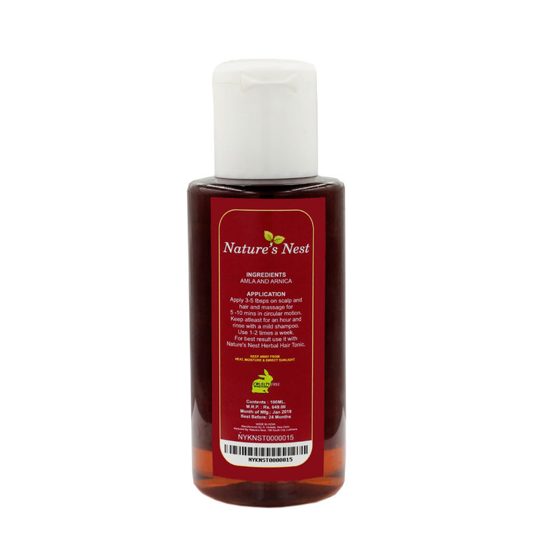 Nature S Nest Herbal Hair Oil Review Nykaa