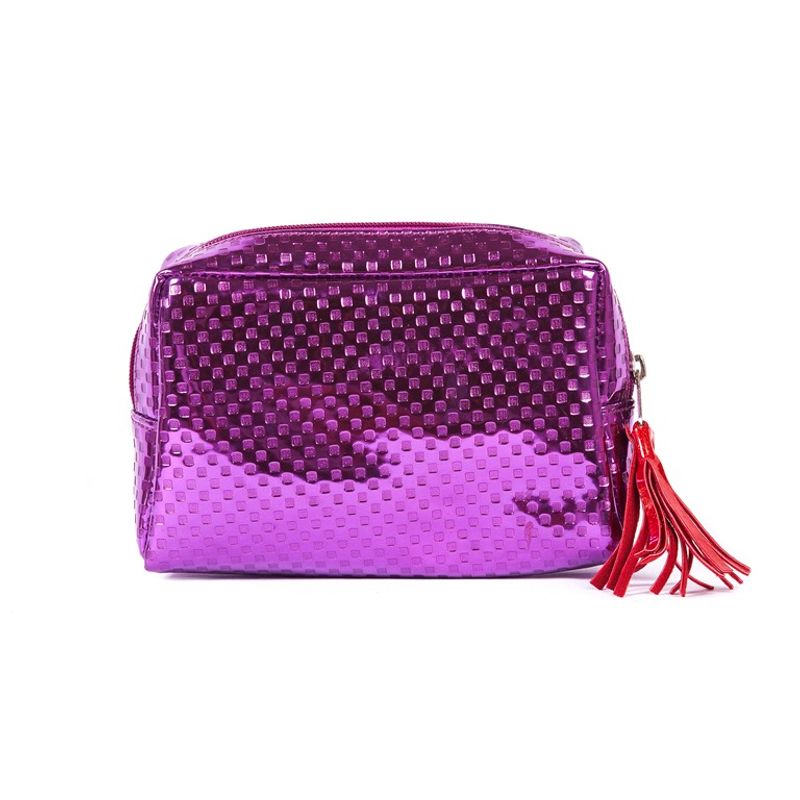 Rysha Purple PU Material Utility Pouch