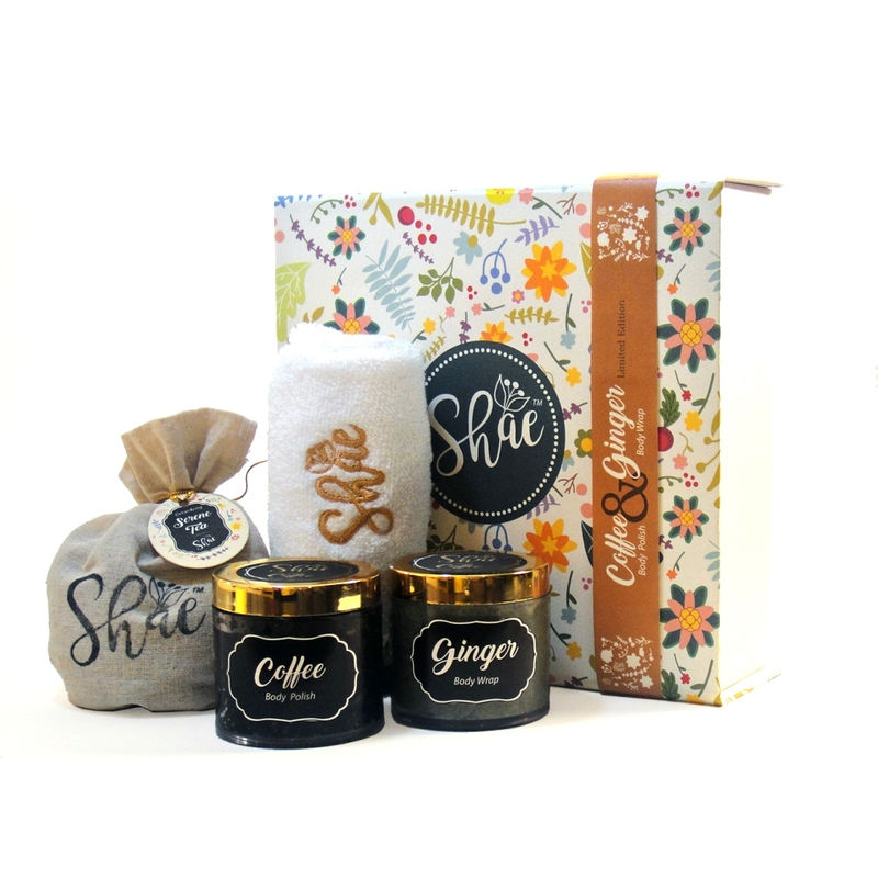 Shae Coffee & Ginger Spa Gift Kit