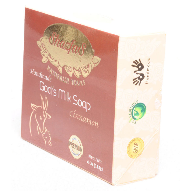 ShazfaS Handmade Goat's Milk Soap - Cinnamon
