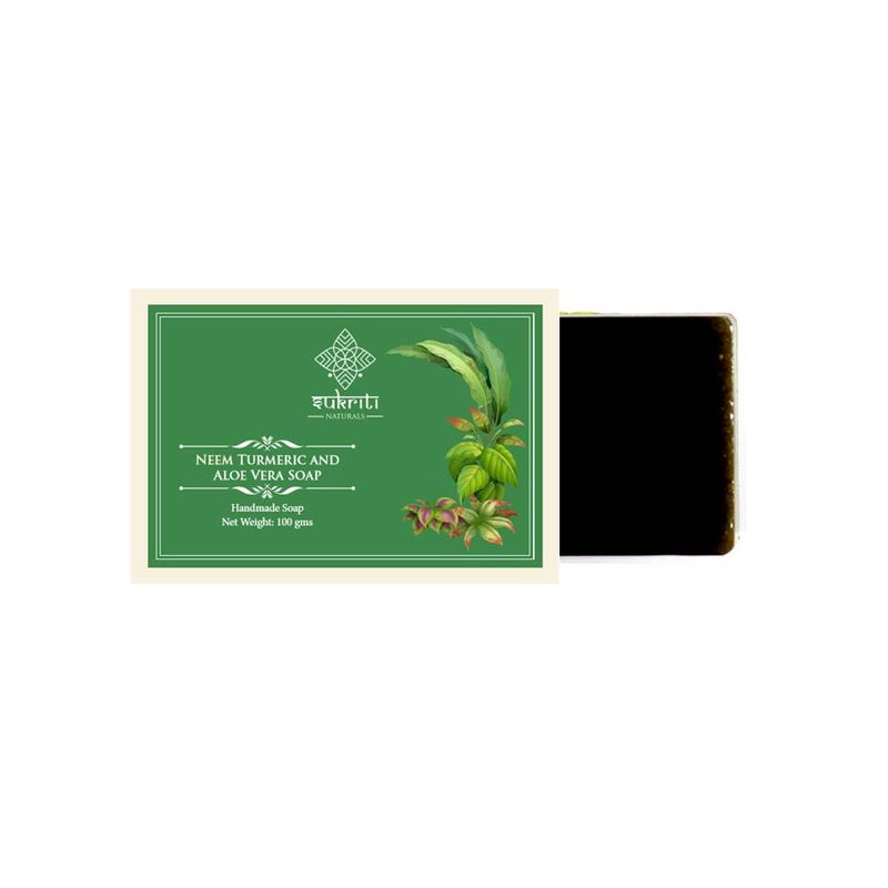 Sukriti Neem, Turmeric and Aloe Vera Soap