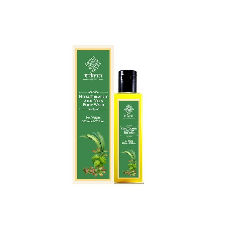 Sukriti Neem, Turmeric & Aloe Vera Body Wash