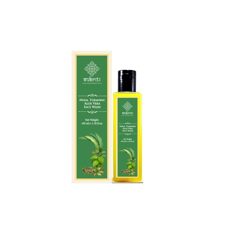Sukriti Neem Tulsi Turmeric Face Wash