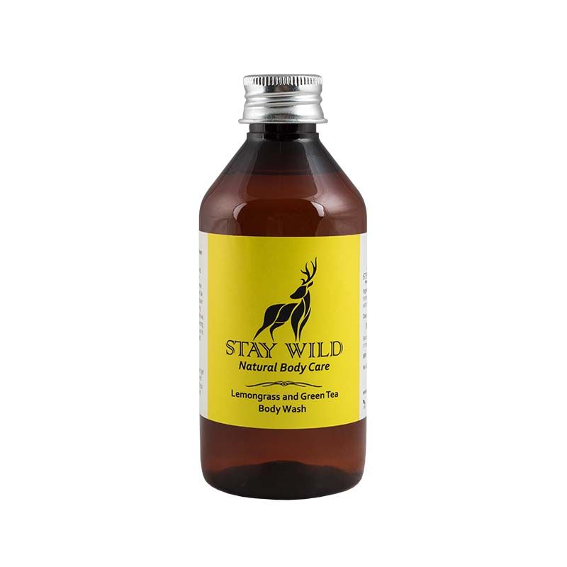 Stay Wild Lemongrass And Green Tea Body Wash