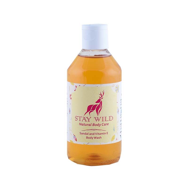 Stay Wild Sandal And Vitamin E Body Wash