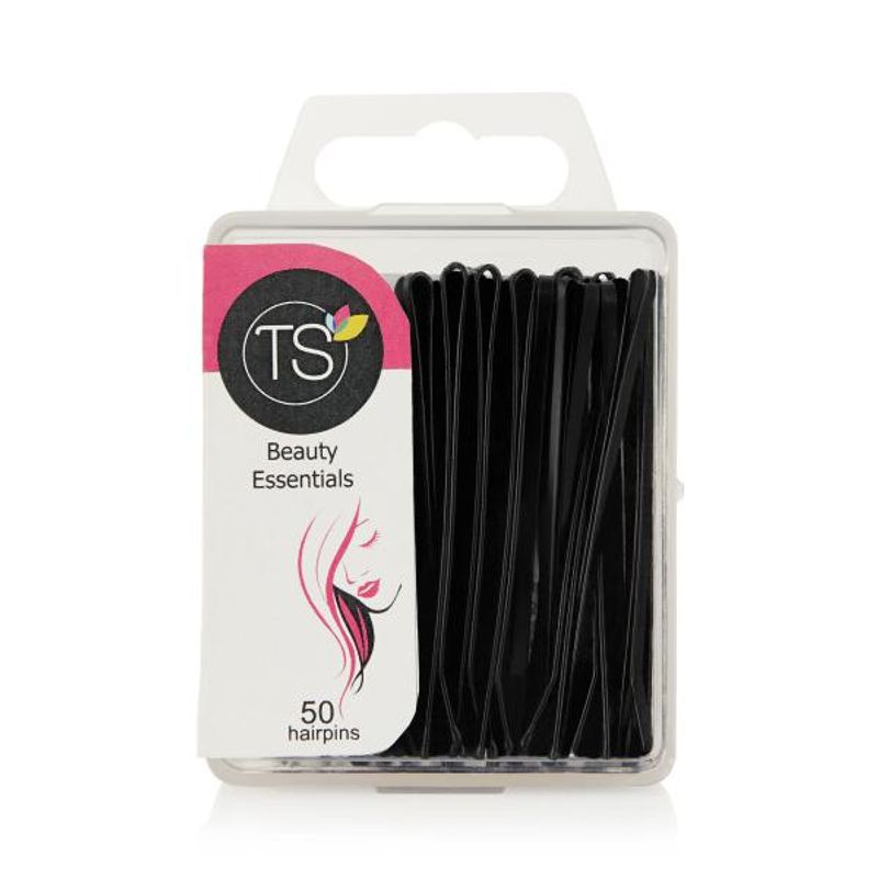 TS Hairpin Plain Bob Pins - 50 Pins