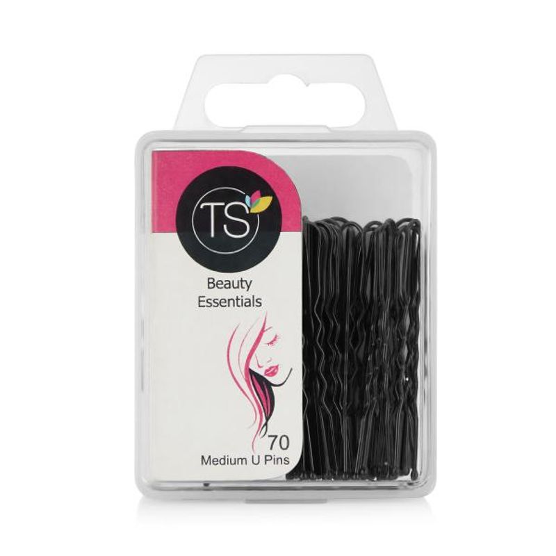 TS Hairpin Medium U Shaped Pins - 70 Pins